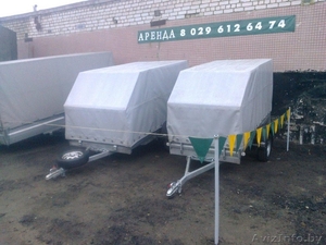 Прокат прицепов разных размеров,  бортовые и тентованные (от 2, 45 м до 4 м) #1559062