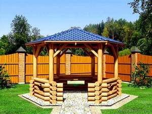 Беседки и детские площадки из дерева! #1559644