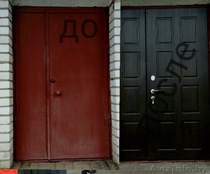 Ремонт металлических дверей, замена замков, фурнитуры, перетяжка, устранение трений. #1361279