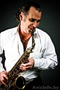 Музыкант Саксофонист на свадьбу день рождения встречу гостей выпускной юбилей #1556877