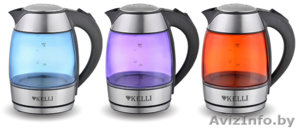 Чайник стекло электрический KELLI KL-1463 #1561201