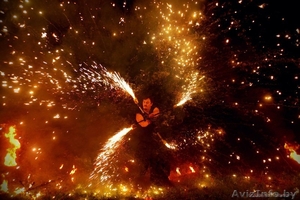 Файер шоу Огненное шоу на свадьбу день рождения выпускной #1557152