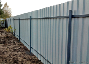 Заборы,  ворота и др. изделия из профнастила #1556021