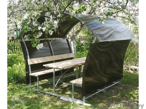 Беседки из поликорбоната. Бесплатная доставка. #1563368