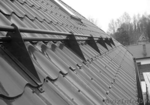 Монтаж снегобарьеров #1564154