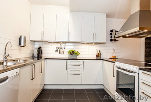 Прямая кухня в европейском стиле. Более 200 цветов. Жми! #1567297