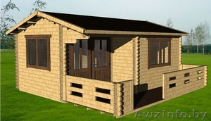 Дачный дом 5*4 под ключ,  цена с доставкой и сборкой 5875 бел руб за дом. #1568287