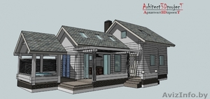 Проект дома. Проект ландшафта. #1568789