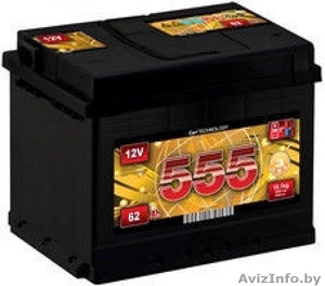 Аккумулятор 555 (140 А/ч),  760А (+ -) #1569309