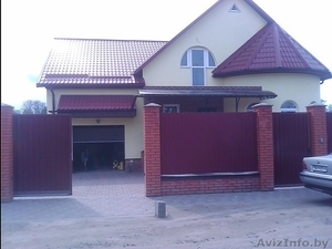 Продам одноквартирный двухэтажный кирпичный коттедж мансардного типа в черте г.  #1562669