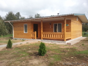 Деревянный дом и баня.Дачная мечта #1570187