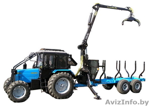 Полуприцеп лесовозный (тележка) ПЛ-9-03 #1572093