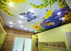 Натяжные потолки 
