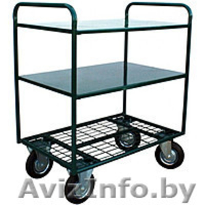 Тележки многоярусные металлические. #1577827