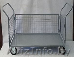 Тележки металлические с бортами. #1577818
