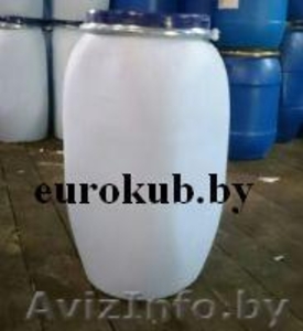 Бочка пластиковая 80л (под хомут) б/у #853993