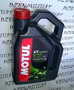 Масло для мотоцикла Motul 5100 10W40 4T 4л полусинтетическое #1583496