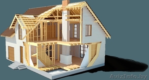 Строительство деревянных каркасных домов под ключ #1584173