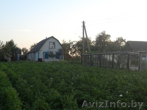 Продам участок 25соток дом 48, 5 хоз -постройки. 2км от города сморгонь.  #1581332