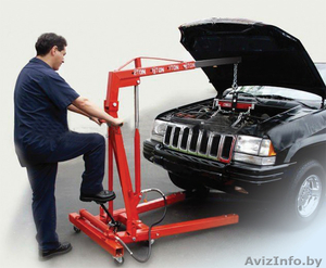 Подъёмник двигателя в аренду (гаражный кран). #1586172