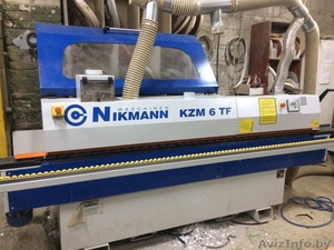 Продам кромко-облицовочный станок с приподфуговкой KZM 6TF б/у 12.2015 г.в. #1588195