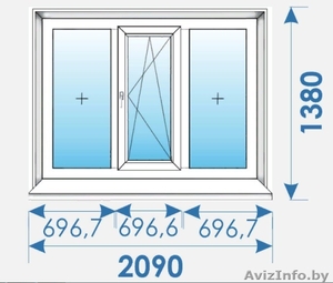 Новые Окна Пвх распродажа дешево профиль Rehau-11 #1590421