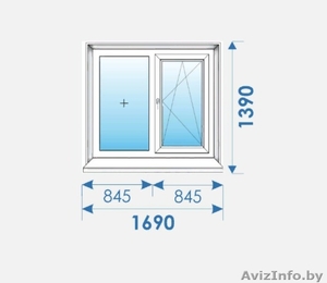 Новые Окна Пвх распродажа дешево профиль Salamander-22 #1590787