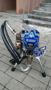 Аренда покрасочного аппарат GRACO Classic 495 #1589181