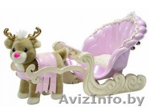 Сани с оленем в упряжке для кукол Беби Борн (Германия) #1595939