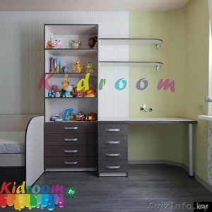 Письменный и компьютерный стол для детей по индивидуальным проектам #1491619