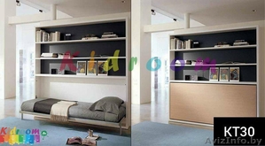 Откидная шкаф-кровать трансформер для спальни под заказ Минск и Гомель #1472320