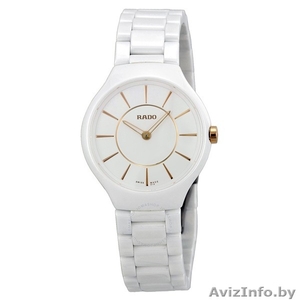 Часы Rado True Thinline 30 Ceramic Lady белые. #1597618