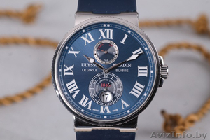 Кварцевые Часы Ulysse Nardin Maxi Marine недорого. #1597655