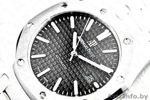 Часы Royal Oak с черным циферблатом. #1599637