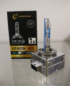 Штатные лампы D1S,  D2S,  D2R Mikrouna (стекло Philips) #1601189