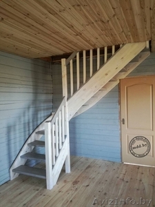 Нужна лестница из сосны? Звоните. Гарантия. Монтаж 1 день #1602682