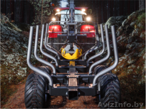 Лесовозный полуприцеп PAlMS 8s с манипулятор 3.52 #1601263