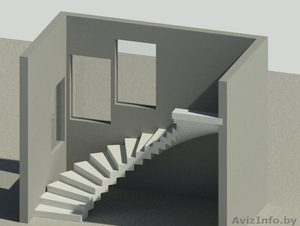 Изготовление лестниц из бетона (наружных и внутренних) в Минске и по всей РБ #1603712