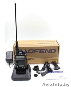 Цифровая рация Baofeng DM 5R PLUS,  Tier II,  Репитер,  антенна #1607089