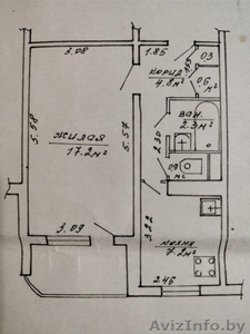 Однокомнатная  на ул .Притыцкого рядом с метро #1607478