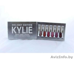 Набор жидких помад Kylie holiday edition 6 шт #1611346