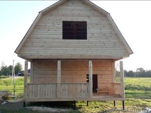 Сруб Дома Елена из бруса 6х6 м доставка и установка #1613098