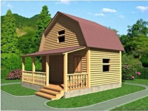 Сруб Дома Витольд 6х6 м из бруса недорого продаю #1613099