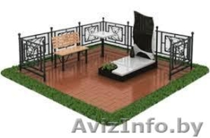 Благоустройство мест захоронения. Памятники. Ограды. Декор #1617078