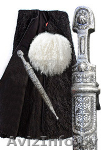 папаха, бурка, казаки-костюмы карнавала #1614258