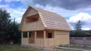 Дом Верона сруб 6х6 из бруса с установкой Минский район #1618465