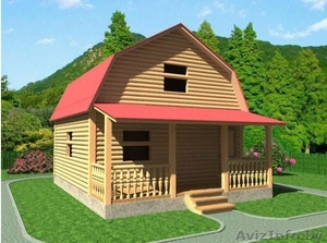 Дом из бруса Марсель 6х7, 5 сруб с установкой Молодечненский район #1618466