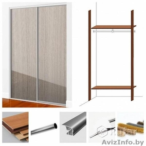 Шкаф-купе под заказ (120см ДСП) #1619566