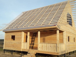 Дом из бруса 9х9 сруб установка в Гомеле и области #1620668