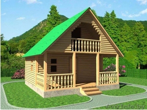 Сруб готовый Дома/Бани из бруса Афели 6х6 доставка #1620690